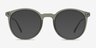Grin Matte Gray MetalEyeglass Frames from EyeBuyDirect, with Tinted Lenses