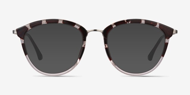 Lightworks Pink Floral Plastic-metalEyeglass Frames from EyeBuyDirect, with Tinted Lenses
