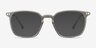 Ghostwriter Gris Plastic-metalMontures de lunettes de vue d'EyeBuyDirect, Avec des Verres Teintés