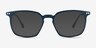 Ghostwriter Teal Plastic-metalEyeglass Frames from EyeBuyDirect, with Tinted Lenses