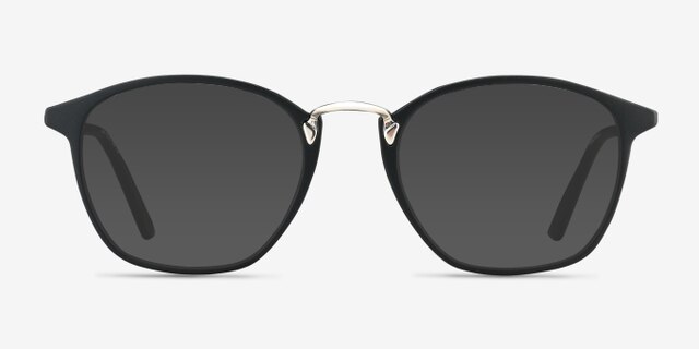 Crave Dark Green MetalEyeglass Frames from EyeBuyDirect, with Tinted Lenses