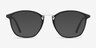 Crave Dark Green MetalEyeglass Frames from EyeBuyDirect, with Tinted Lenses