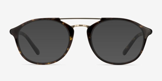 Lola Tortoise MetalEyeglass Frames from EyeBuyDirect, with Tinted Lenses