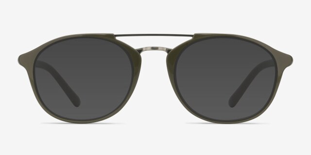 Lola Olive MetalEyeglass Frames from EyeBuyDirect, with Tinted Lenses