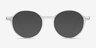 Hijinks Clear Plastic-metalEyeglass Frames from EyeBuyDirect, with Tinted Lenses