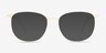 Strike White Plastic-metalEyeglass Frames from EyeBuyDirect, with Tinted Lenses