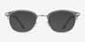 Links Matte Gray MetalEyeglass Frames from EyeBuyDirect, with Tinted Lenses