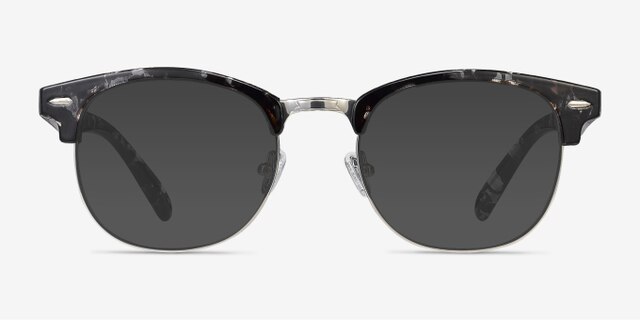 Roots Fleuries Plastic-metalMontures de lunettes de vue d'EyeBuyDirect, Avec des Verres Teintés