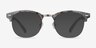 Roots Speckled Gray Plastic-metalEyeglass Frames from EyeBuyDirect, with Tinted Lenses