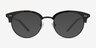 Annabel Tortoise Acetate-metalEyeglass Frames from EyeBuyDirect, with Tinted Lenses