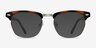 Coexist Tortoise Plastic-metalEyeglass Frames from EyeBuyDirect, with Tinted Lenses
