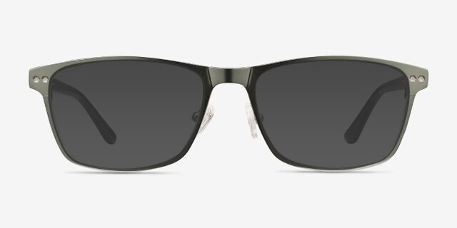 Comity Light Green Acetate-metalEyeglass Frames from EyeBuyDirect, with Tinted Lenses