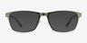Comity Light Green Acetate-metalEyeglass Frames from EyeBuyDirect, with Tinted Lenses