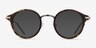 Roto Écailles Acetate-metalMontures de lunettes de vue d'EyeBuyDirect, Avec des Verres Teintés