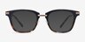 Candela Blue Floral Acetate-metalEyeglass Frames from EyeBuyDirect, with Tinted Lenses