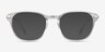 Quazar Clear Acetate-metalEyeglass Frames from EyeBuyDirect, with Tinted Lenses