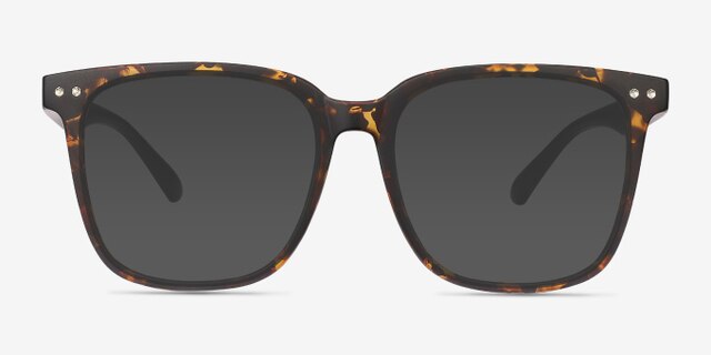 Piano Tortoise PlasticEyeglass Frames from EyeBuyDirect, with Tinted Lenses