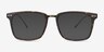 Forte Tortoise Plastic-metalEyeglass Frames from EyeBuyDirect, with Tinted Lenses