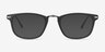 Catcher Black Plastic-metalEyeglass Frames from EyeBuyDirect, with Tinted Lenses