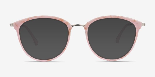 Lightworks Pink Plastic-metalEyeglass Frames from EyeBuyDirect, with Tinted Lenses