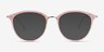 Lightworks Pink Plastic-metalEyeglass Frames from EyeBuyDirect, with Tinted Lenses