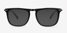 Kompa Black Acetate-metalEyeglass Frames from EyeBuyDirect, with Tinted Lenses