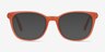 Kat Orange Acetate-metalEyeglass Frames from EyeBuyDirect, with Tinted Lenses