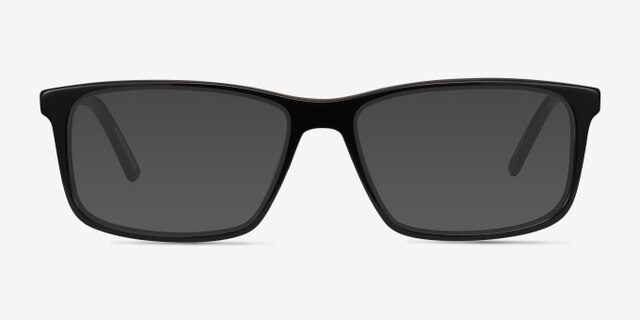 Marvel Black Acetate-metalEyeglass Frames from EyeBuyDirect, with Tinted Lenses
