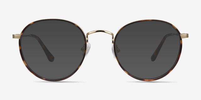 Alchemist Tortoise Acetate-metalEyeglass Frames from EyeBuyDirect, with Tinted Lenses