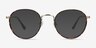 Alchemist Tortoise Acetate-metalEyeglass Frames from EyeBuyDirect, with Tinted Lenses