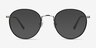 Alchemist Noir Acetate-metalMontures de lunettes de vue d'EyeBuyDirect, Avec des Verres Teintés