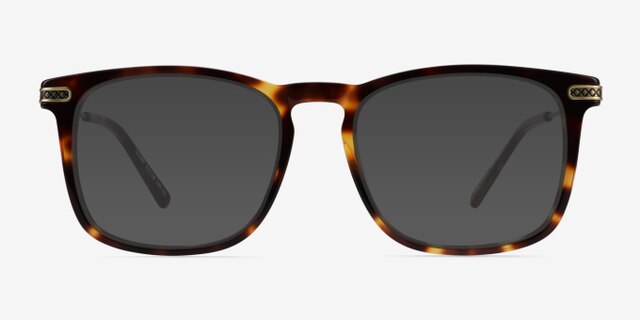Glory Tortoise Acetate-metalEyeglass Frames from EyeBuyDirect, with Tinted Lenses
