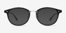 Fetching Black Golden Acetate-metalEyeglass Frames from EyeBuyDirect, with Tinted Lenses