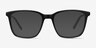 Morrow Black Acetate-metalEyeglass Frames from EyeBuyDirect, with Tinted Lenses