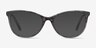 Cat&#039;s Meow Gray Floral Acetate-metalEyeglass Frames from EyeBuyDirect, with Tinted Lenses
