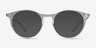 Luminous Clear Acetate-metalEyeglass Frames from EyeBuyDirect, with Tinted Lenses