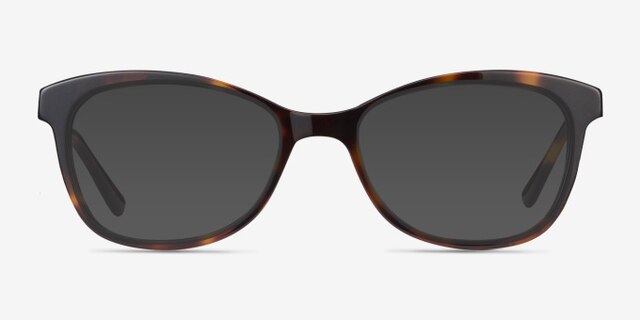 Ripple Tortoise Acetate-metalEyeglass Frames from EyeBuyDirect, with Tinted Lenses