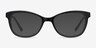 Ripple Black Acetate-metalEyeglass Frames from EyeBuyDirect, with Tinted Lenses