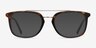 Guild Tortoise Acetate-metalEyeglass Frames from EyeBuyDirect, with Tinted Lenses