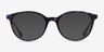 Martini Purple Tortoise AcetateEyeglass Frames from EyeBuyDirect, with Tinted Lenses