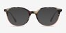 Martini Écailles Acetate-metalMontures de lunettes de vue d'EyeBuyDirect, Avec des Verres Teintés