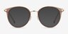Hollie Rose Plastic-metalMontures de lunettes de vue d'EyeBuyDirect, Avec des Verres Teintés