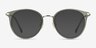 Hollie Green Plastic-metalEyeglass Frames from EyeBuyDirect, with Tinted Lenses