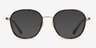 Beyond Tortoise Acetate-metalEyeglass Frames from EyeBuyDirect, with Tinted Lenses