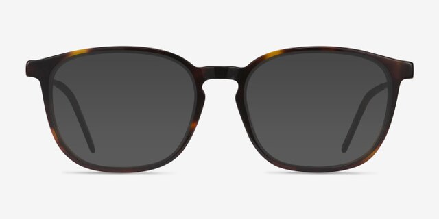 Esquire Tortoise Acetate-metalEyeglass Frames from EyeBuyDirect, with Tinted Lenses