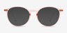 Amity Rose Gold Plastic-metalEyeglass Frames from EyeBuyDirect, with Tinted Lenses