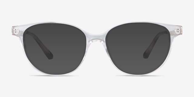 Element Transparent Plastic-metalMontures de lunettes de vue d'EyeBuyDirect, Avec des Verres Teintés