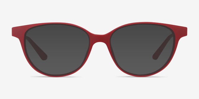 Element Red Plastic-metalEyeglass Frames from EyeBuyDirect, with Tinted Lenses