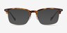 Explorer Tortoise Acetate-metalEyeglass Frames from EyeBuyDirect, with Tinted Lenses