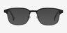 Meta Noir Acetate-metalMontures de lunettes de vue d'EyeBuyDirect, Avec des Verres Teintés